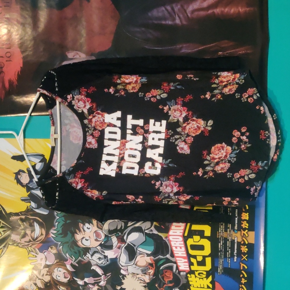 Graphic Lace Long Sleeve Shirt